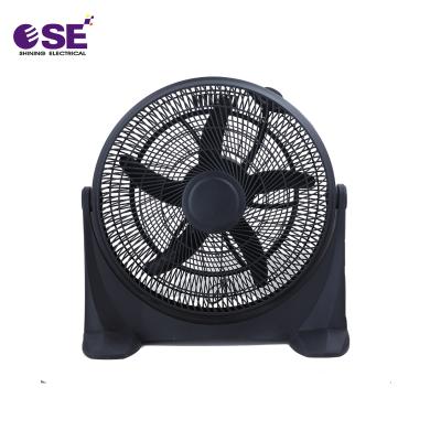 China Hotel Belgium 5 Blades Stable Non-Slip 20 Inch Industrial Box Fan With Back Color for sale