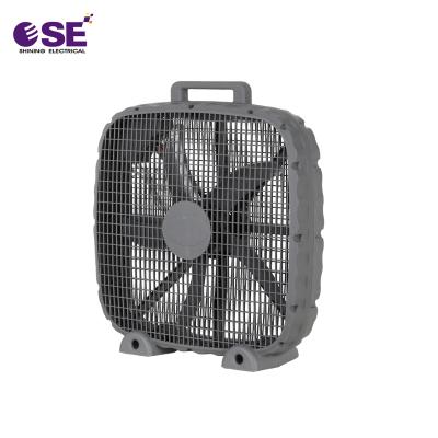 China Hotel SHINY China Factory Price 20 Inch 5 PP Blades ELECTRIC Wholesale Box Fan for sale