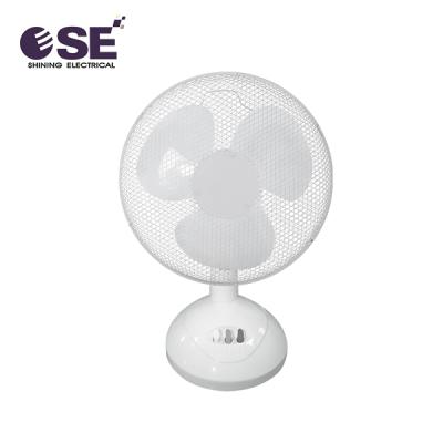 China Hotel 2 Gear Wind Adjustment Desktop Fan Mesh Grill 9 Inch Mini Table Fan for sale