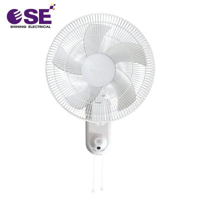 China Household Tajikistan 3 Speed ​​Selection Fans Pull Switch Control 18 Inch Wall Swinging Fan for sale