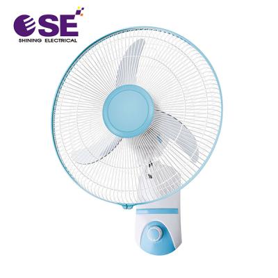 China Outdoor 240v 3 As Blades Electric Wall Mount Fans 18 Inch Wall Fan With PP Body for sale