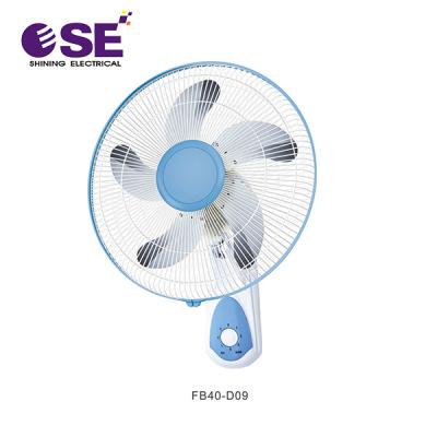 China Outdoor 5 Like Blades Wall Mount Fans Oriental 16 Inch Wall Fan With 1230rpm for sale