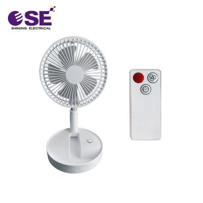 China Hotel USB Rechargeable 6 Inch Portable DC Fan With Remote Control for sale