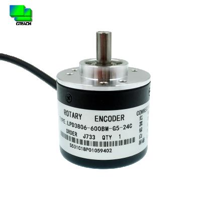 China New and original LPD3806-600BM-G5-24C encoder ab 600ppr diameter 38mm automatic machine incremental rotary two-phase shaft 6mm for sale