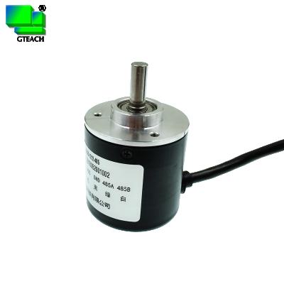 China Cheap Position Sensor 12 Bit Absolute Single Rotary Solid Shaft Rotary Encoder 6mm Magnetic Absolute Encoder SSI Output RS485 Modbus RTU for sale