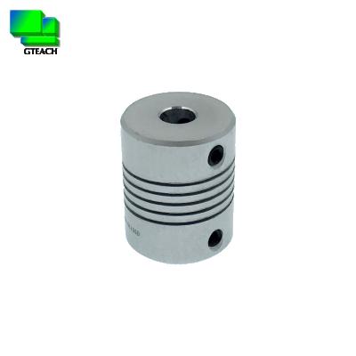 China KS19/24-08/08D 8mm Bored Shaft Aluminum Helical Flexible Coupling Standard Elastic Coupling for sale