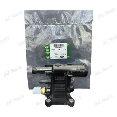 China 2.0 Petrol Thermostat Water Outlet Connector for Range Rover LR038758 LR025564 for sale