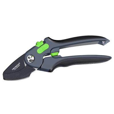 China Anti-Slip Handle Plant Trim Pruner Shrub Garden Cutter Scissor Tool Branch Orchard Shears for sale