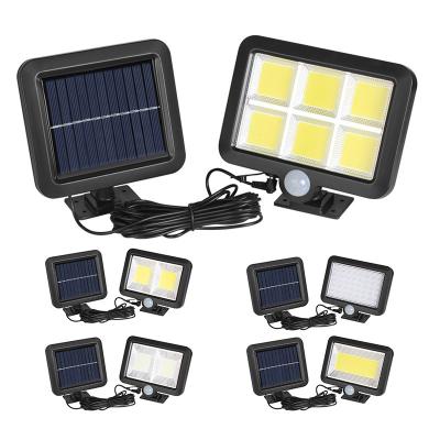 China Waterproof Custom Sensor Garden Wall Solar Panel Cell Panel Garden Lights for sale