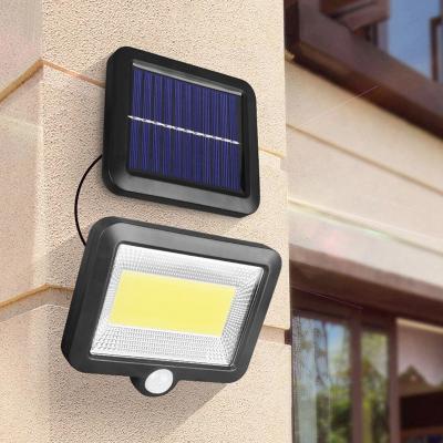 China Hot Sale Water Proof Motion Sensor Lawn Garden Wall 18w Solar Led Garden Light for sale