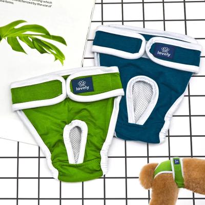 China Hot Selling Convenient Pants Viable Shorts Dog Menstrual Reusable Washable Diapers for sale