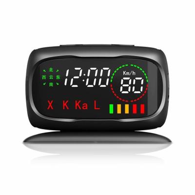 China Car radar detector russian 2 in 1 singal radar detection device car gold radar detector with GPS for sale