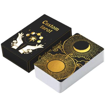 China Paper or PVC Wholesale Custom Printing Tarot Cards Self Love Therapy Divine Arts Cards 78 Tarot Cards Oracles Decks With Booklet for sale