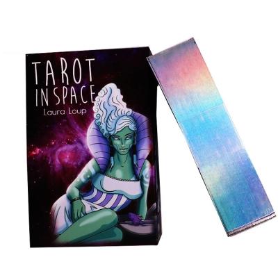 China Paper or PVC High Quality Custom Wholesale Printing Golden Edges Oracle Tarot Deck Affirmation Cards With Book Instruction for sale