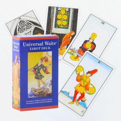 China Paper or PVC High Quality Custom Wholesale Printing Golden Edges Oracle Tarot Deck Affirmation Cards With Book Instruction for sale