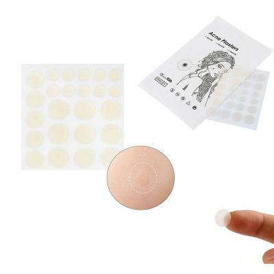 China 24PCS Acne Patch Skin Tag Spot Pimple Remover Hydrocolloid Face Reduce Scars To Damage ACNE for sale