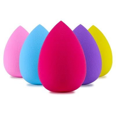 China Synthetic Fiber Teardrop Make Up Sponge Blender Foundation Wedge Puff Applicator Protect Flawless Smooth Complexion for sale