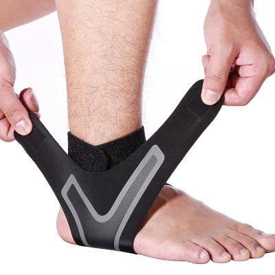 China Ankle support Sport Ankle Support Strap Medical Compression Foot Support Brace Elasticated Bandage Wrap for sale