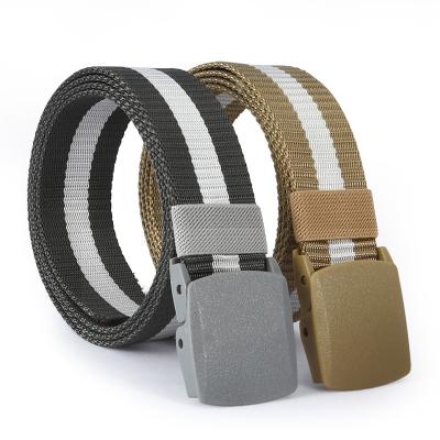 China Belts & Accessories Tactical Belt Man Classic Military Nylon Cloth Men's Canvas Belt With Custom Logo for sale