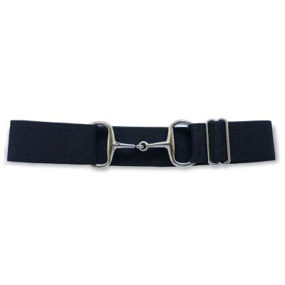 China Equestrian Elastic Waistband Fashion Equestrian Elastic Belt with Surcingle Buckle for Men and Women for sale