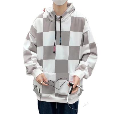 China wholesale Anti-Wrinkle Hoodie Men's Korean Hip Hop Youth Couples Plush Pullover Thermal for sale