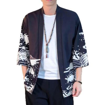 China Anti-pilling hot sales 2022 new fashion design chinese style shirts for men high quality factory price for sale