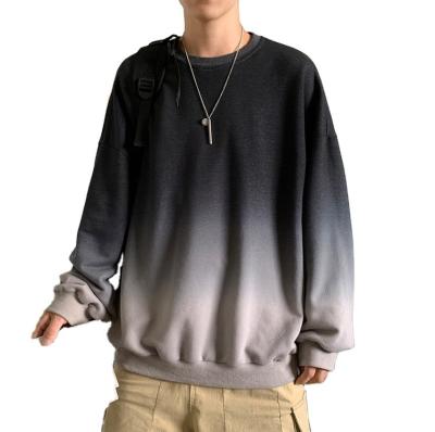 China Anti-wrinkle Customized High Quality Cotton Mens Casual Tie Dyed Sweater for sale