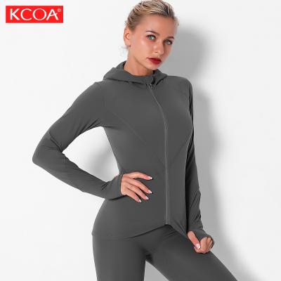 China Cheap Antibacterial Factory Price Women Love Long Sports Nylon Single Breasted Sports Jacket In Stock for sale