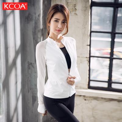 China Custom Made High Quality Sports Bomber Training Workout Jacket Quick Dry Women Antibacterial for sale