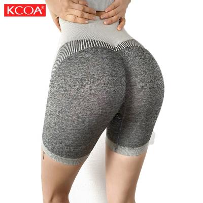 China Best Selling Antibacterial Ftiness High Elastic Women's Gym Training Shorts 2021 for sale