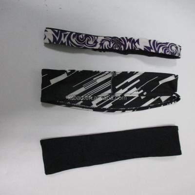 China Fabric Gym Stretch Moisture Wicking Head Band Custom Sports for sale