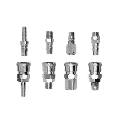 China Hose Lines Connect C Air Pneumatic Tube Hose Fittings Air Hose Connectors Quick Coupling Coupler for sale