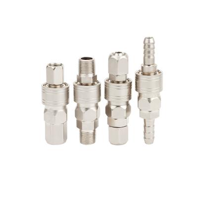 China Hose Lines Connect C High Pressure Pneumatic Fit Quick Connector Fitting Hose Coupling Work On Air Compressor for sale