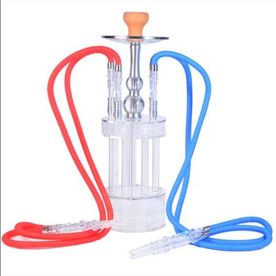 China Amazon big hokah hookah tobacco hookha wholesale eco-friendly acrylic hookha hookah 4 pipes smoking shisha for sale