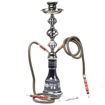 China Double Hose Hookah Shisha Hookah Shisha-hookah Smoking Eco-friendly Glass Shesha for sale