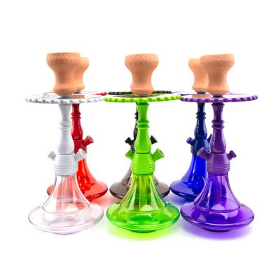 China Eco-Friendly Flavors German Hookah Deluxe Amazon Hookha Smoking Small Hookahs Acrylic Plastic for sale