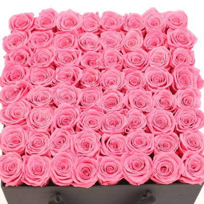 China Wholesale Preserved Flower Immortal Eternal Roses Colorful Flower Preserved Roses Gift Box for sale