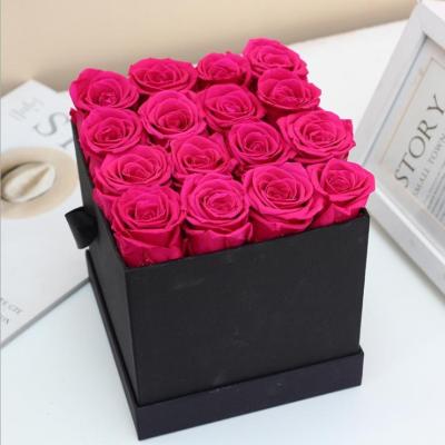 China Romantic flower decoration floral flower A grade preserved roses in gift box for valentine gifts in box for sale