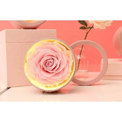 China Natural Touch Preserved Flowers 1 Rose Preserved Flower Box Preserved Roses Gift for sale