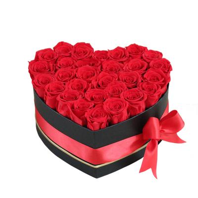 China 100% handmade preserved roses wholesale 4-5 cm aa rose women gift 100% luxury grade handmade preserved roses for sale