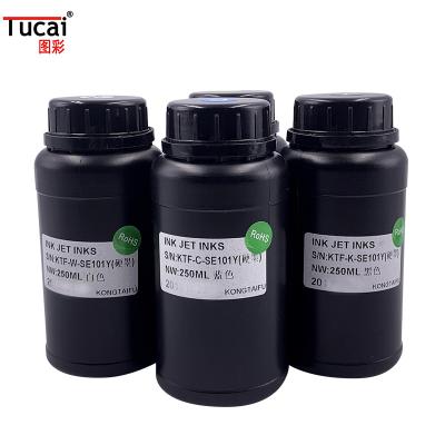 China 250ml 500ML UV Inkjet Ink LED UV Ink For Epson Flatbed Printhead R330 L800 L805 1390 for sale