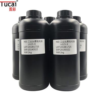 China Waterproof Ricoh UV Varnish Screen Printing Ink For Epson Ricoh Konica Toshiba Printhead for sale