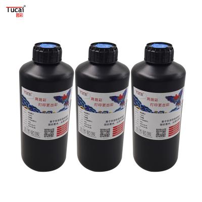 China Low Odor Environmentally Friendly Etching UV Ink For Ricoh G5/G6/G5i/Kyocera For Stainless Steel Aluminum Alloy for sale