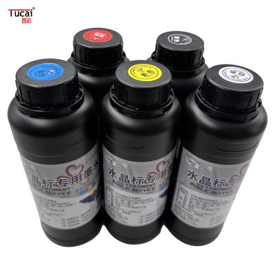 China Digital Printing Type Crystal Label Printing Ink 1000 Ml Volume Vibrant Prints Long Lasting for sale