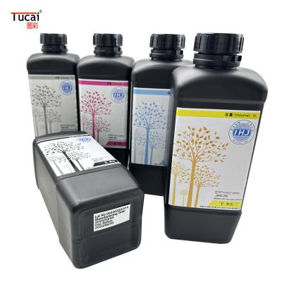 China Good Flexibility UV Ink 1000 Ml Capacity for Toshiba CF3 Printhead Flatbed Printer for sale