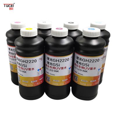 China 1L  Environmentally Friendly Low Odor Smooth Printing UV Ink For Ricoh G5i Printhead for sale