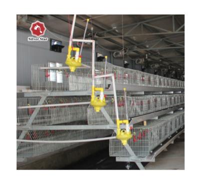 China Commercial Chicken Feeding H/A Type Multilayer Customized Chicken Cage Can Be Added With Auxiliary Chicken Raising System for sale