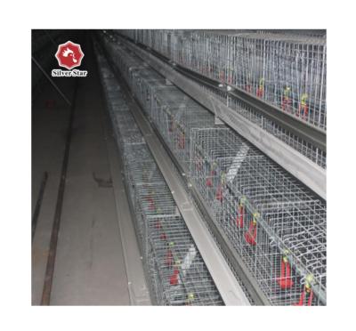 China Farms Silver Star Factory Direct Multilayer Customizable Chicken Cage for sale