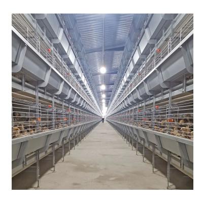 China Farms Cheap 3-4 Tiers Broiler Brooder Cage For Chicken Farming for sale