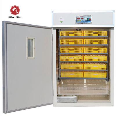 China Cultivate Full Automatic Silver Star Chicken Egg Incubator for sale